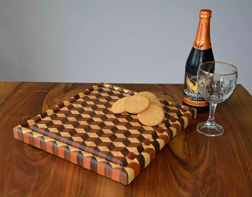 3D Bræt Med Kiks Og øl