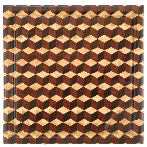 3D skærebræt med saftrand. Type 5