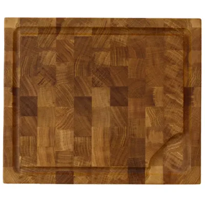 Skærebræt 401 i eg størrelse 34x40cm - Front