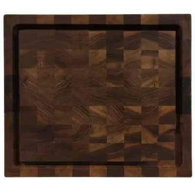 Skærebræt 407 i valnød 36x45cm - Front