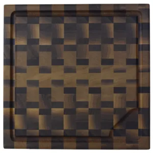 Skærebræt i valnød - 40x40 - Front
