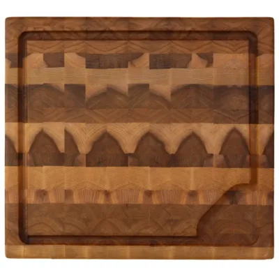 Skærebræt i ask med meget struktur