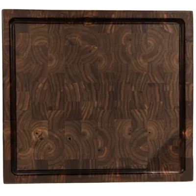 Skærebræt 605 i valnød - 41x46 - front