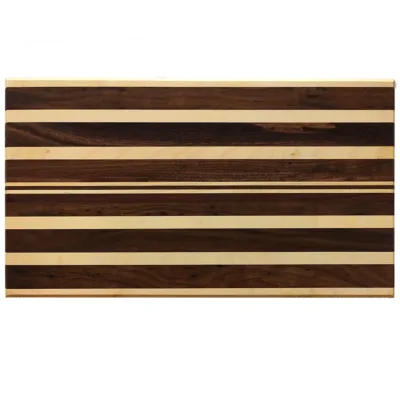 Serverings bræt nr 175 - 30x54x15 af valnød og ahorn