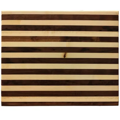 Serverings bræt nr 178 - 30x38x15 af valnød og ahorn