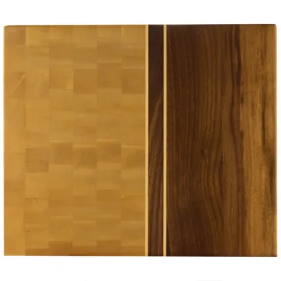 Serverings bræt nr 204 - 33x40x12 af valnød, ahorn og bøg